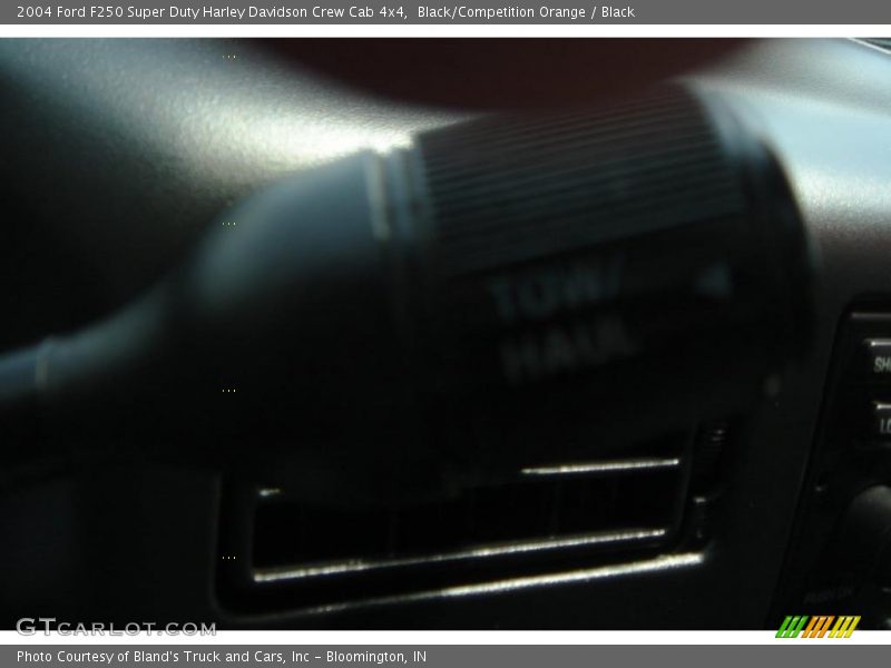 Black/Competition Orange / Black 2004 Ford F250 Super Duty Harley Davidson Crew Cab 4x4