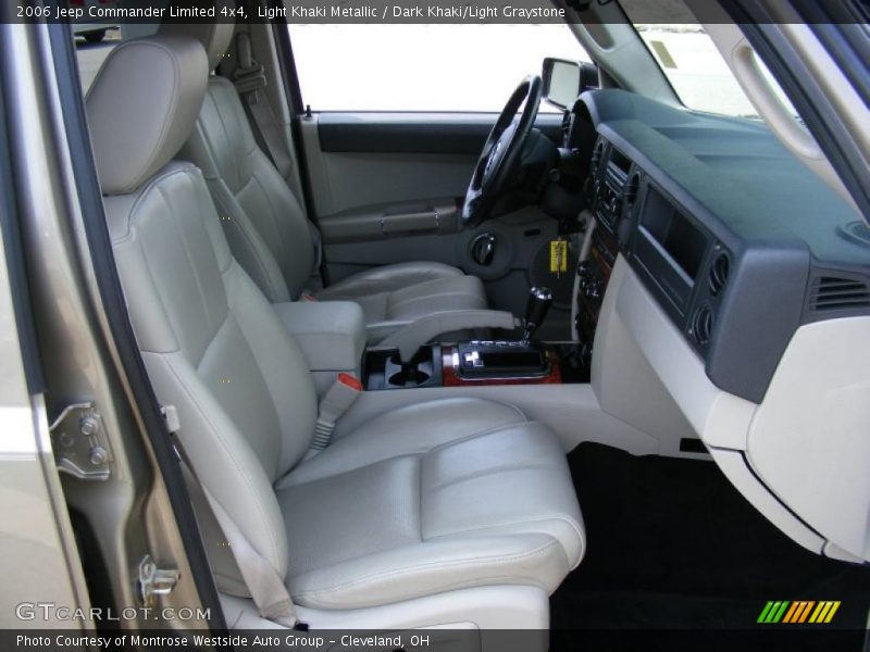 Light Khaki Metallic / Dark Khaki/Light Graystone 2006 Jeep Commander Limited 4x4
