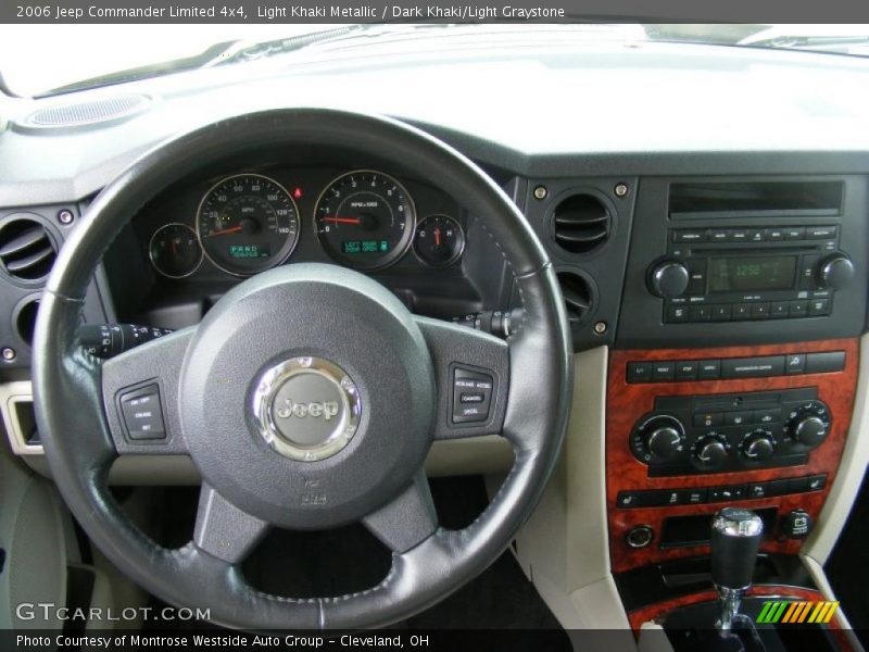 Light Khaki Metallic / Dark Khaki/Light Graystone 2006 Jeep Commander Limited 4x4