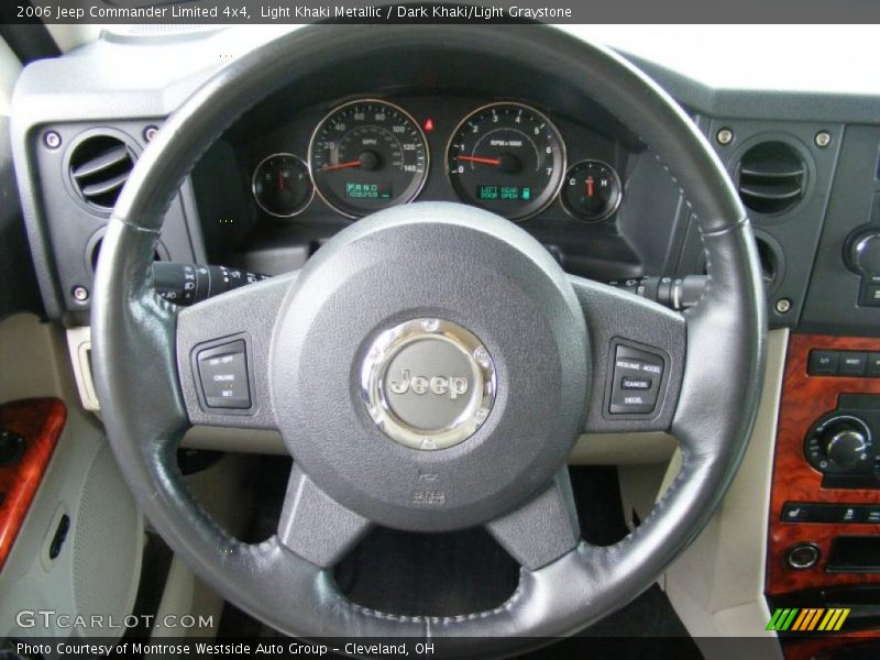 Light Khaki Metallic / Dark Khaki/Light Graystone 2006 Jeep Commander Limited 4x4