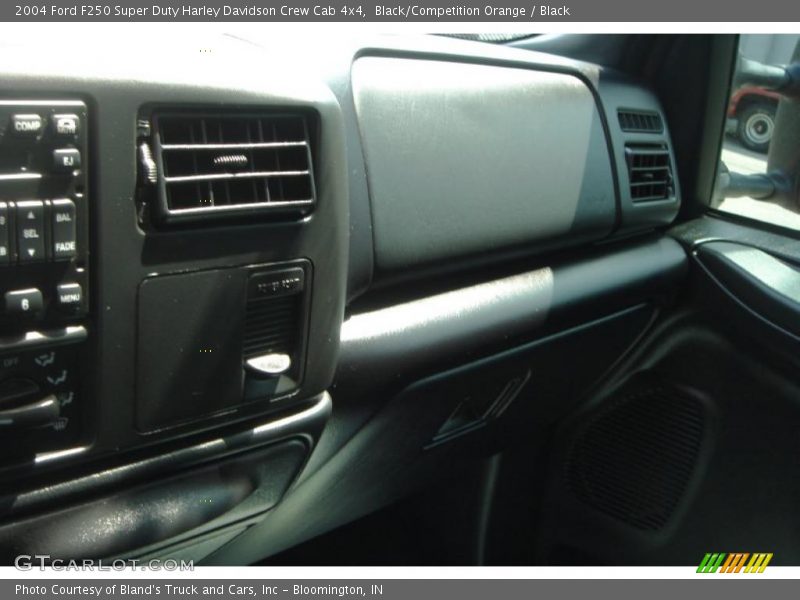 Black/Competition Orange / Black 2004 Ford F250 Super Duty Harley Davidson Crew Cab 4x4