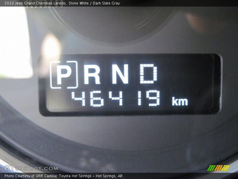 Stone White / Dark Slate Gray 2010 Jeep Grand Cherokee Laredo