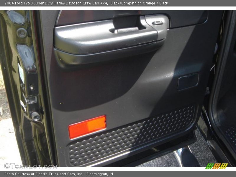 Black/Competition Orange / Black 2004 Ford F250 Super Duty Harley Davidson Crew Cab 4x4