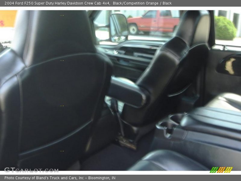 Black/Competition Orange / Black 2004 Ford F250 Super Duty Harley Davidson Crew Cab 4x4