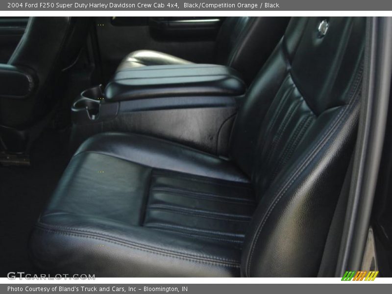 Black/Competition Orange / Black 2004 Ford F250 Super Duty Harley Davidson Crew Cab 4x4