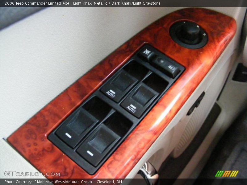 Light Khaki Metallic / Dark Khaki/Light Graystone 2006 Jeep Commander Limited 4x4