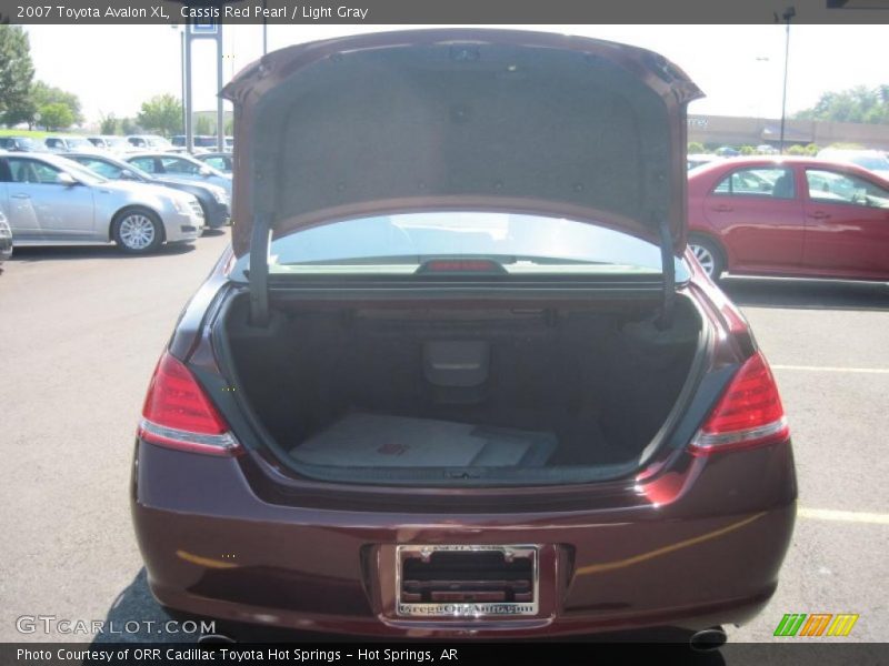 Cassis Red Pearl / Light Gray 2007 Toyota Avalon XL