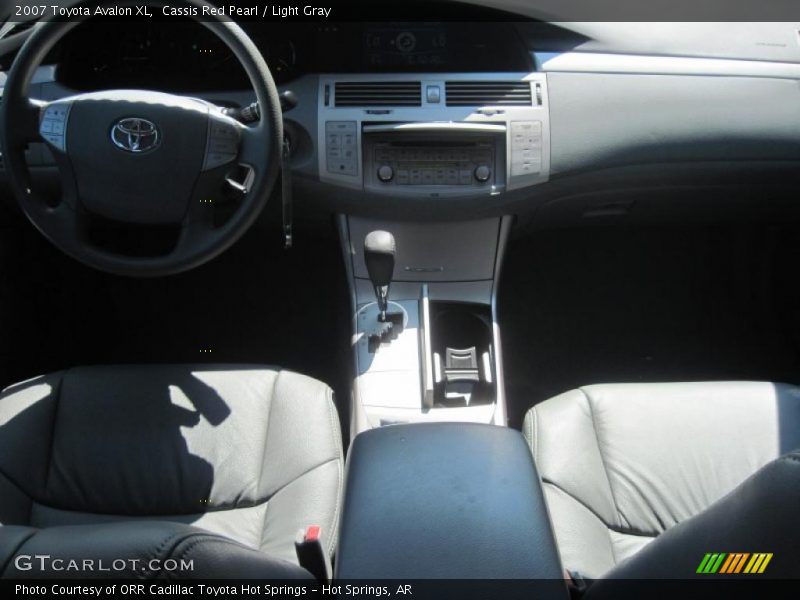 Cassis Red Pearl / Light Gray 2007 Toyota Avalon XL