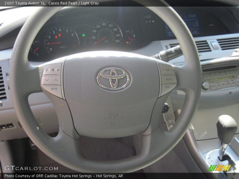 Cassis Red Pearl / Light Gray 2007 Toyota Avalon XL