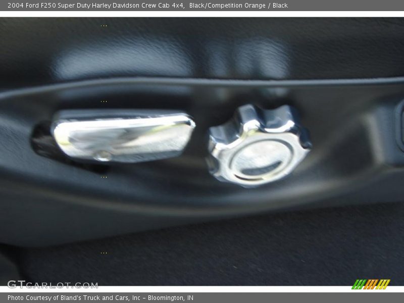 Black/Competition Orange / Black 2004 Ford F250 Super Duty Harley Davidson Crew Cab 4x4