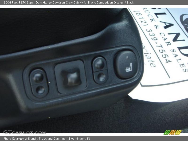 Black/Competition Orange / Black 2004 Ford F250 Super Duty Harley Davidson Crew Cab 4x4