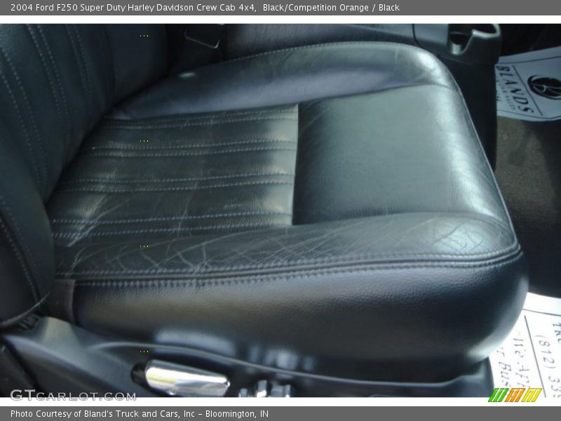 Black/Competition Orange / Black 2004 Ford F250 Super Duty Harley Davidson Crew Cab 4x4