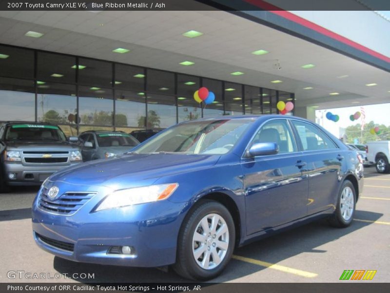 Blue Ribbon Metallic / Ash 2007 Toyota Camry XLE V6