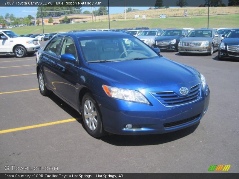 Blue Ribbon Metallic / Ash 2007 Toyota Camry XLE V6