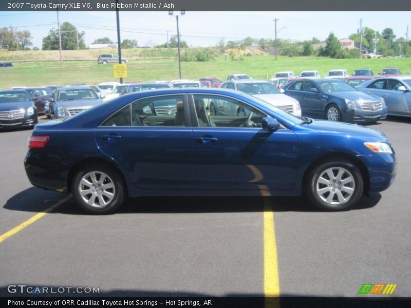 Blue Ribbon Metallic / Ash 2007 Toyota Camry XLE V6