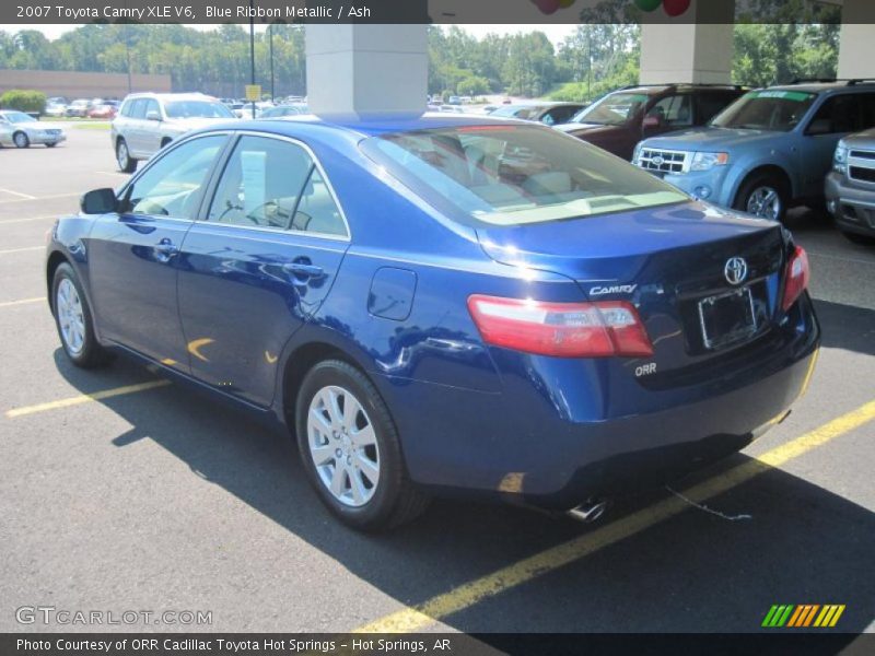 Blue Ribbon Metallic / Ash 2007 Toyota Camry XLE V6