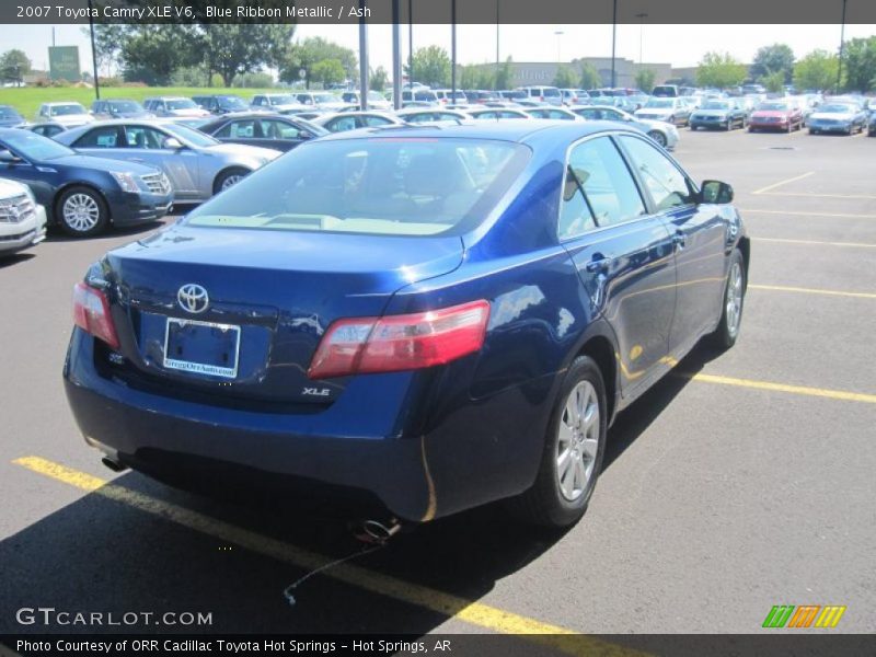 Blue Ribbon Metallic / Ash 2007 Toyota Camry XLE V6