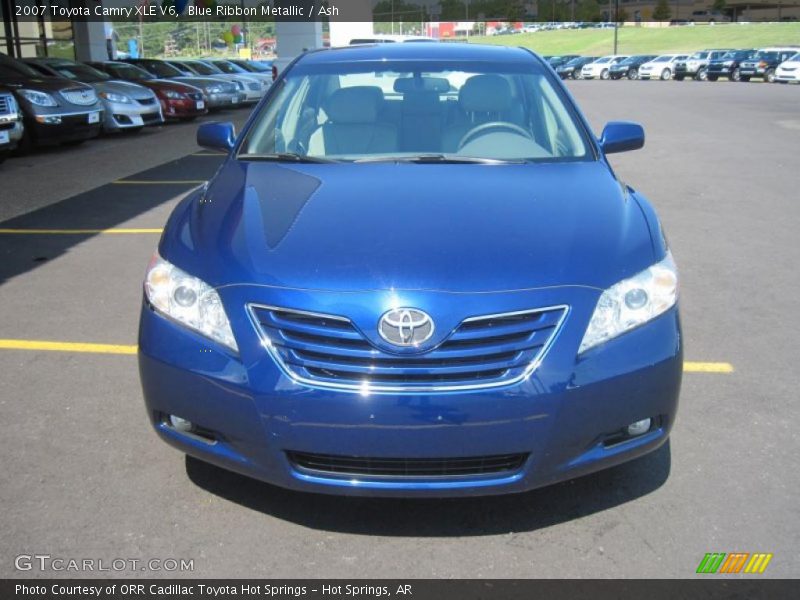 Blue Ribbon Metallic / Ash 2007 Toyota Camry XLE V6