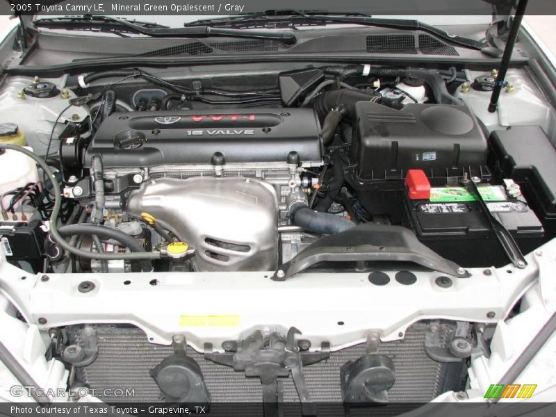 Mineral Green Opalescent / Gray 2005 Toyota Camry LE
