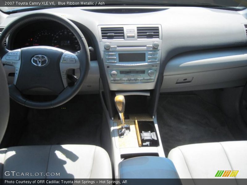 Blue Ribbon Metallic / Ash 2007 Toyota Camry XLE V6