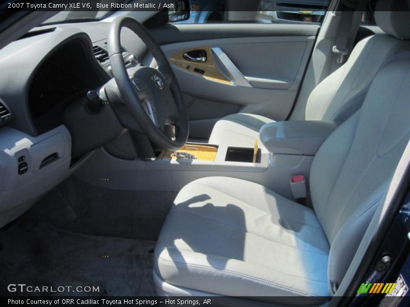 Blue Ribbon Metallic / Ash 2007 Toyota Camry XLE V6