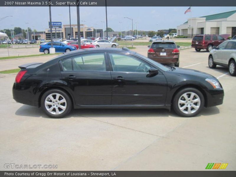 Super Black / Cafe Latte 2007 Nissan Maxima 3.5 SL