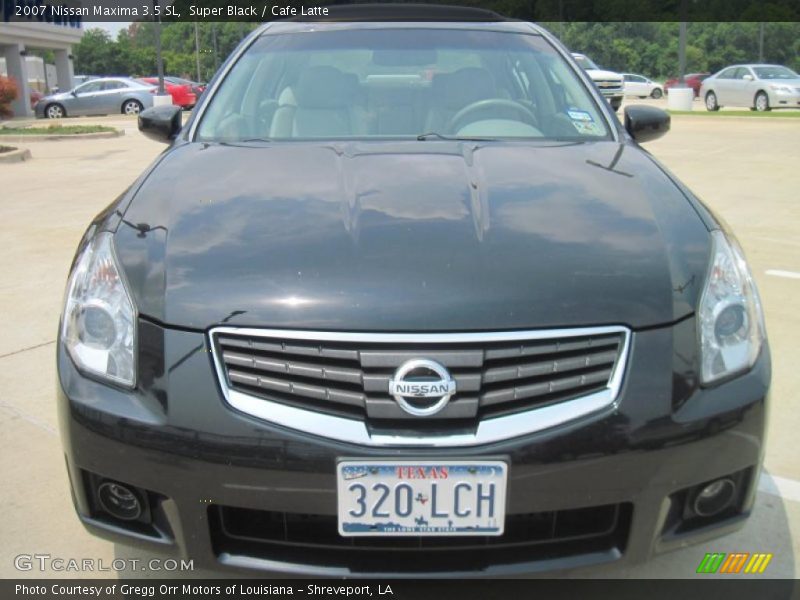 Super Black / Cafe Latte 2007 Nissan Maxima 3.5 SL