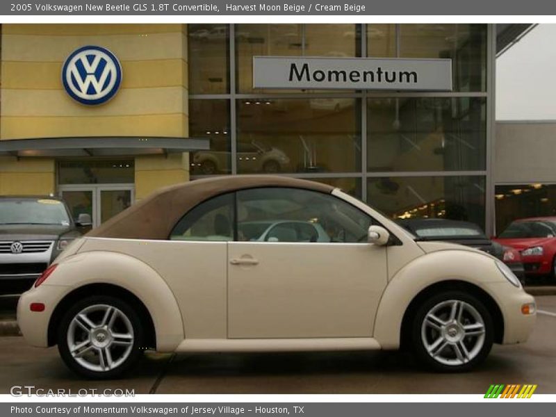 Harvest Moon Beige / Cream Beige 2005 Volkswagen New Beetle GLS 1.8T Convertible