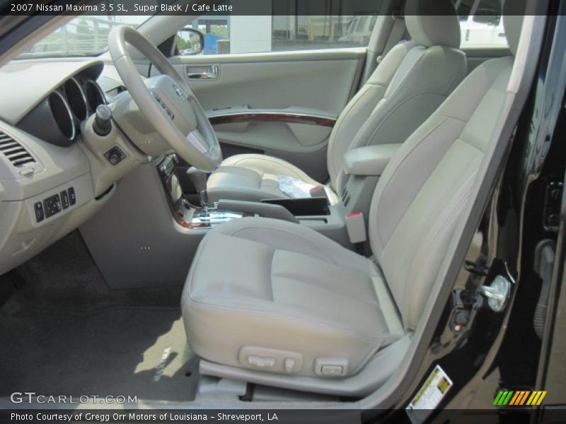 Super Black / Cafe Latte 2007 Nissan Maxima 3.5 SL