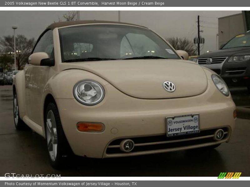 Harvest Moon Beige / Cream Beige 2005 Volkswagen New Beetle GLS 1.8T Convertible