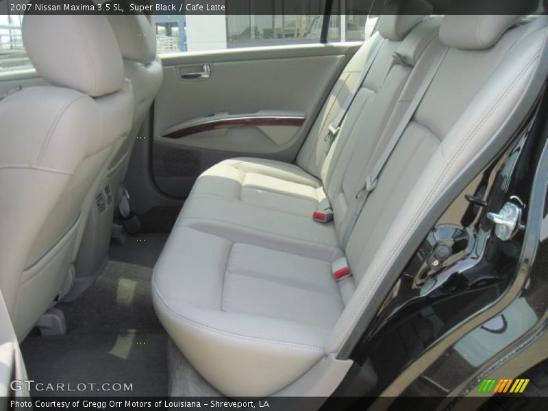 Super Black / Cafe Latte 2007 Nissan Maxima 3.5 SL