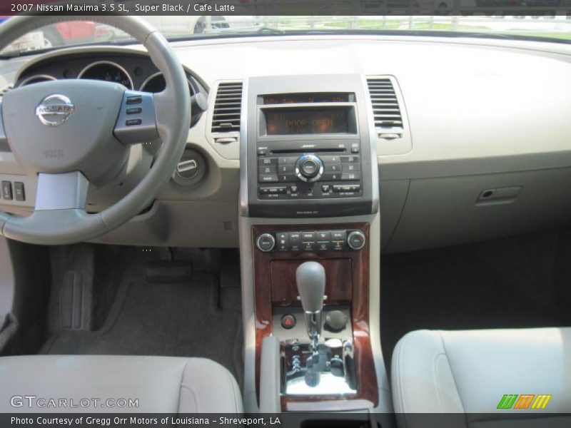 Super Black / Cafe Latte 2007 Nissan Maxima 3.5 SL