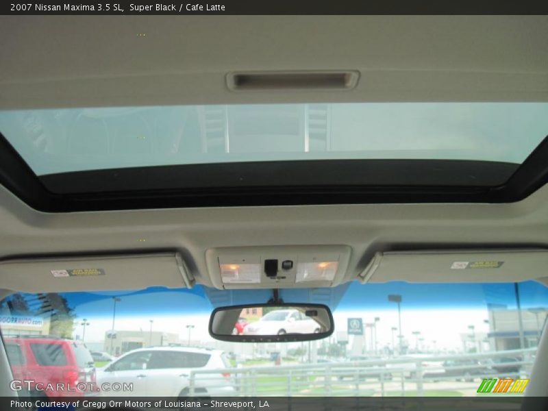 Super Black / Cafe Latte 2007 Nissan Maxima 3.5 SL