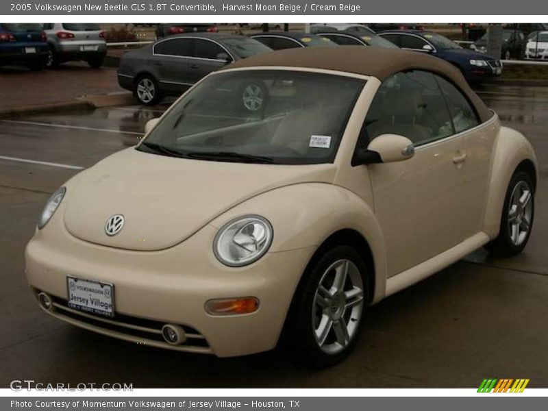 Harvest Moon Beige / Cream Beige 2005 Volkswagen New Beetle GLS 1.8T Convertible