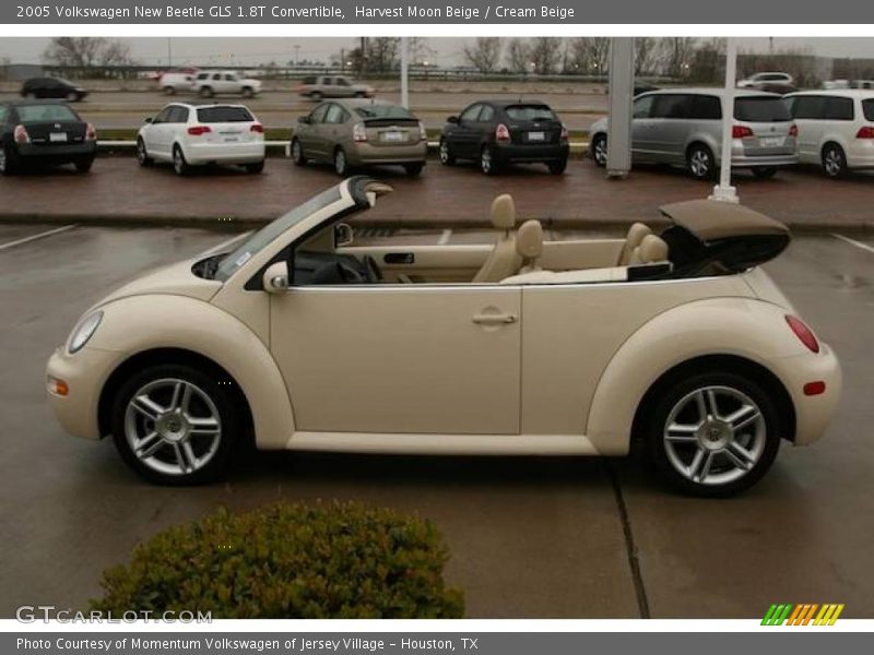 Harvest Moon Beige / Cream Beige 2005 Volkswagen New Beetle GLS 1.8T Convertible