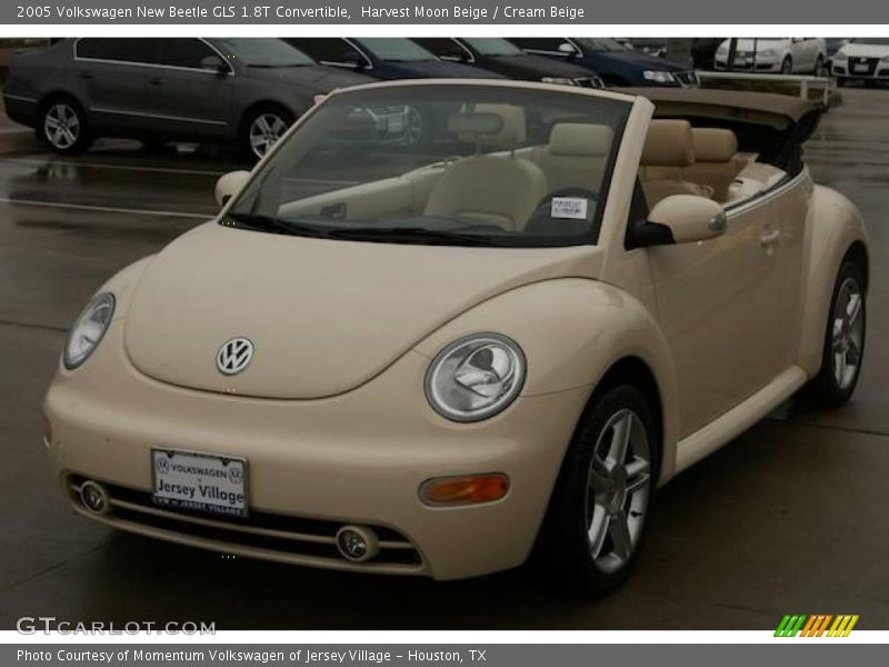 Harvest Moon Beige / Cream Beige 2005 Volkswagen New Beetle GLS 1.8T Convertible