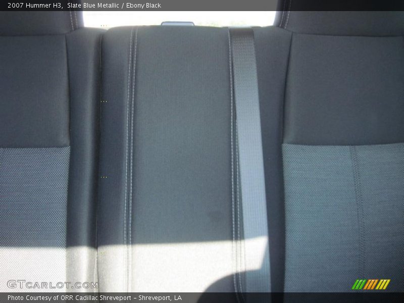 Slate Blue Metallic / Ebony Black 2007 Hummer H3