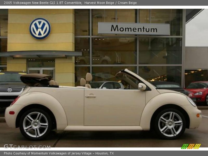 Harvest Moon Beige / Cream Beige 2005 Volkswagen New Beetle GLS 1.8T Convertible