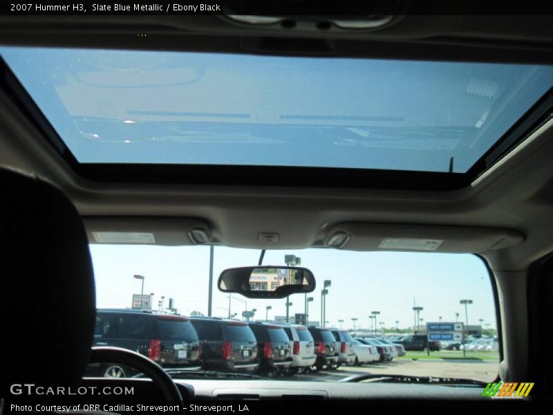 Slate Blue Metallic / Ebony Black 2007 Hummer H3