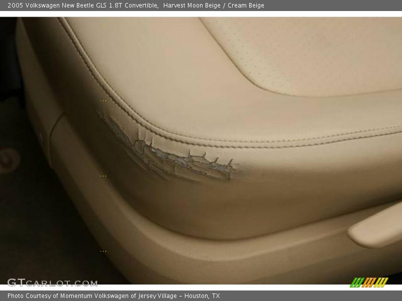 Harvest Moon Beige / Cream Beige 2005 Volkswagen New Beetle GLS 1.8T Convertible