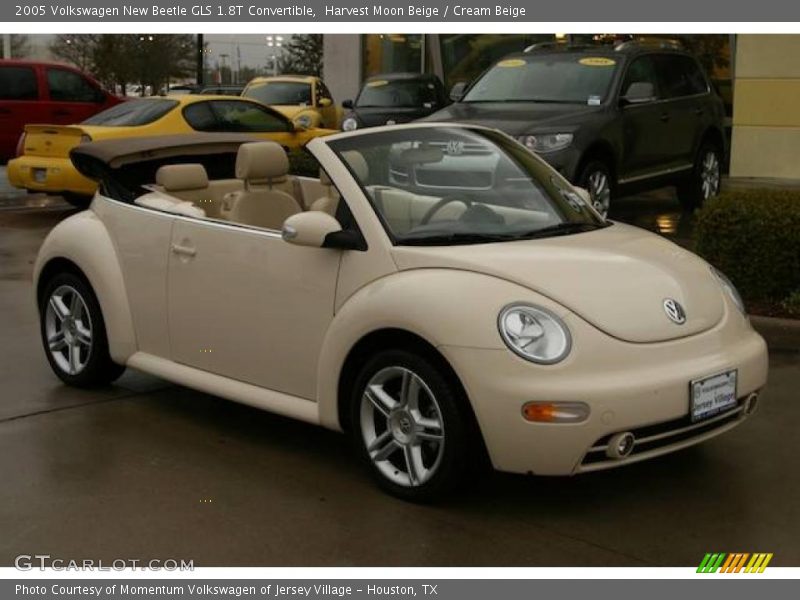 Harvest Moon Beige / Cream Beige 2005 Volkswagen New Beetle GLS 1.8T Convertible