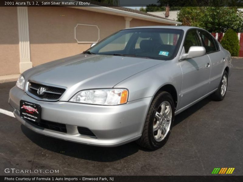 Satin Silver Metallic / Ebony 2001 Acura TL 3.2