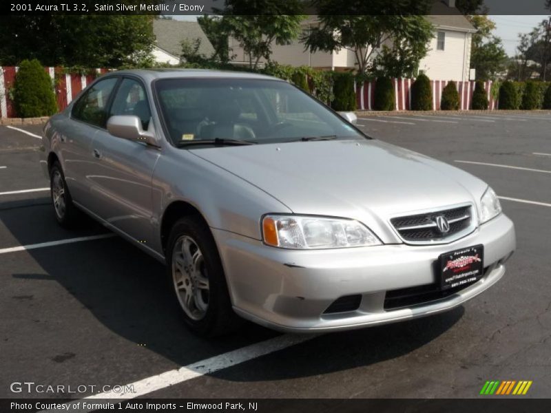 Satin Silver Metallic / Ebony 2001 Acura TL 3.2