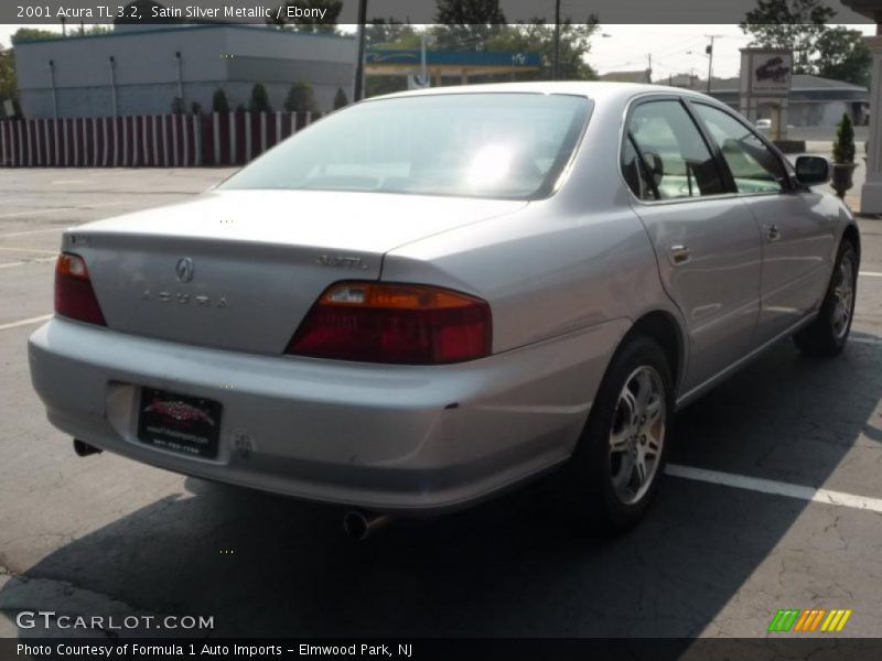 Satin Silver Metallic / Ebony 2001 Acura TL 3.2