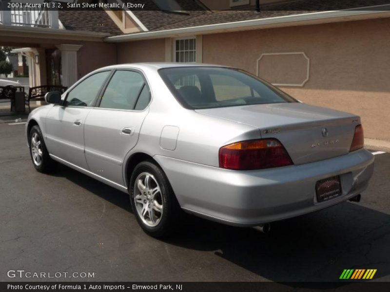 Satin Silver Metallic / Ebony 2001 Acura TL 3.2