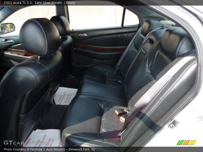 Satin Silver Metallic / Ebony 2001 Acura TL 3.2