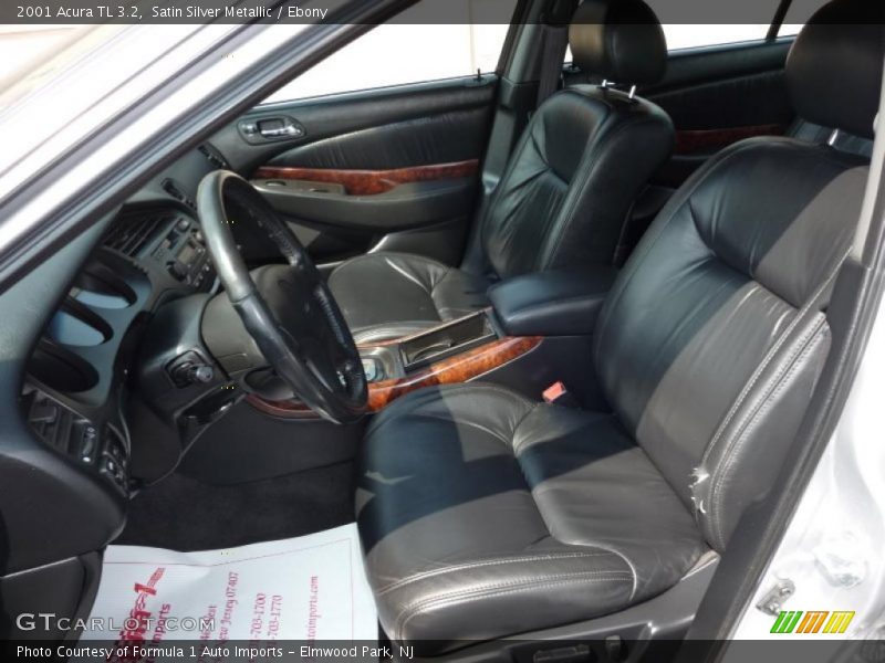 Satin Silver Metallic / Ebony 2001 Acura TL 3.2