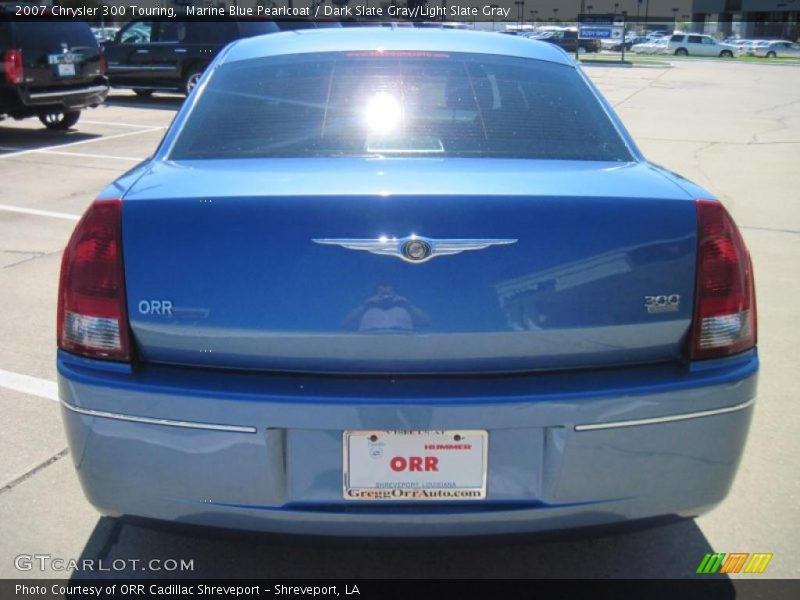 Marine Blue Pearlcoat / Dark Slate Gray/Light Slate Gray 2007 Chrysler 300 Touring
