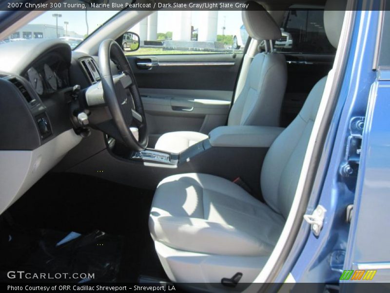 Marine Blue Pearlcoat / Dark Slate Gray/Light Slate Gray 2007 Chrysler 300 Touring