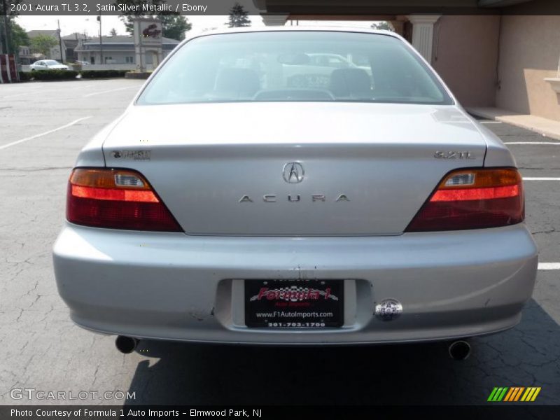 Satin Silver Metallic / Ebony 2001 Acura TL 3.2